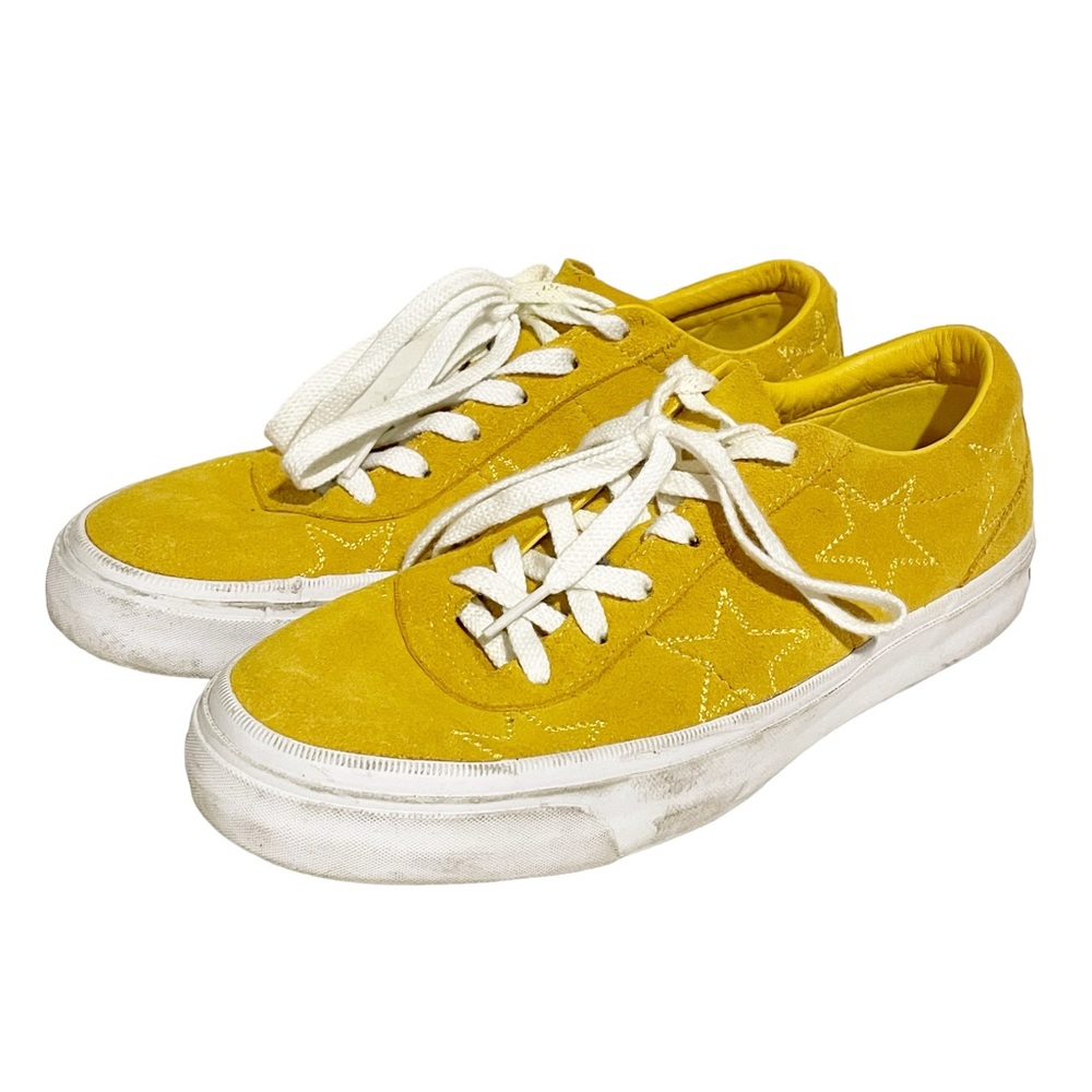 Converse‎ Womens Size 9.5 Yellow RSVP Gallery x One Star Low Top Sneaker